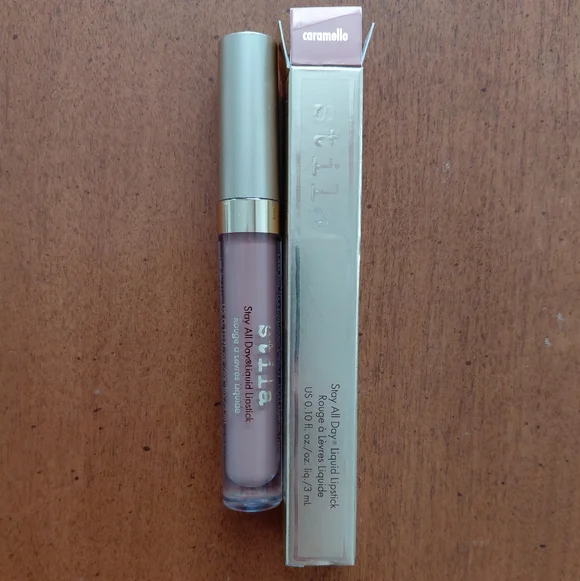 Stila Cosmetics Stay All Day Liquid Lipstick In Caramello NIB NWT - Picture 2 of 4